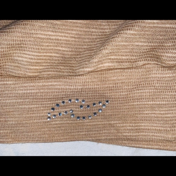 ❗️SOLD❗️ Beige False Button-Down Top - Picture 3 of 6